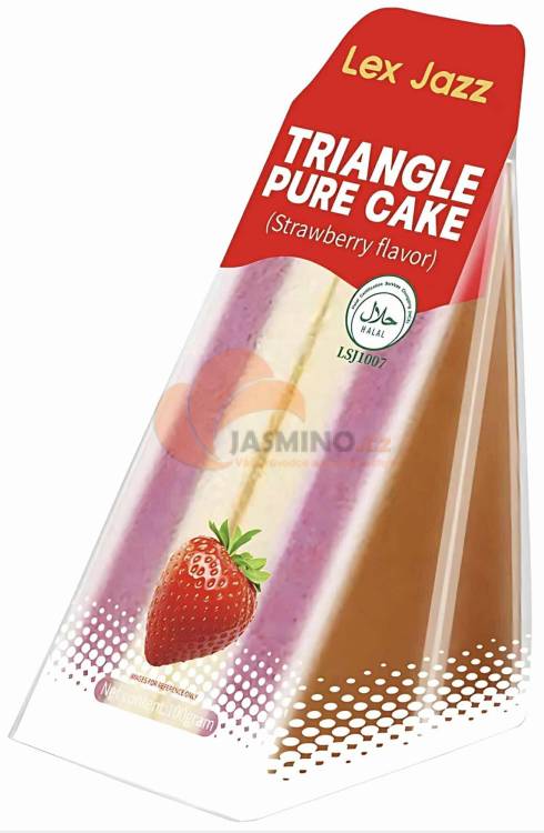 Obrázek k výrobku 6043 - Taiwanský piškotový dort - jahoda 100g
