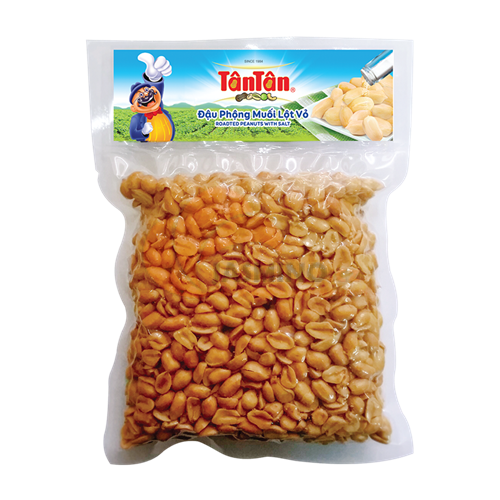 Obrázek k výrobku 7324 - Tan Tan Pražená arašídová sůl bez Soft Shell - sáček 350g