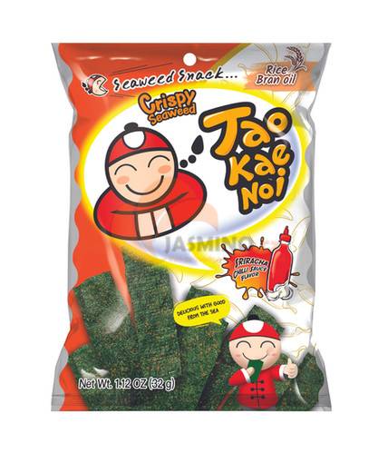 Obrázek k výrobku 7738 - TAOKAENOI chipsy z mořských řas Sriracha omáčka 32g