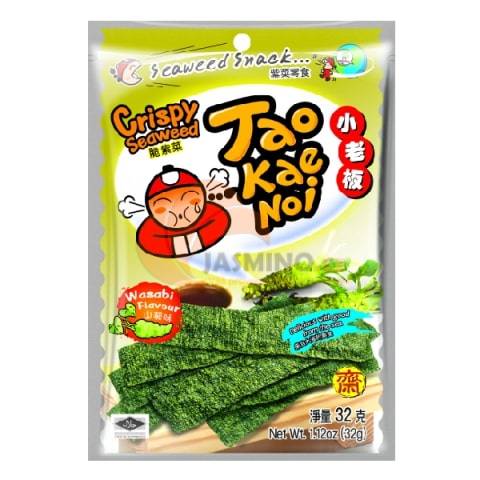 Obrázek k výrobku 4775 - TAOKAENOI chipsy z mořských řas Wasabi 32g