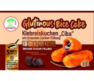 Obrázek k výrobku 7844 - TCT Mraz.Lepkavý rýžový koláč "Ciba" s náplní z hnědého cukru 250g