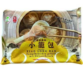 Obrázek k výrobku 7846 - TCT Mraž. plněné knedlíčky kuřecí Xiao Long Bao 300g