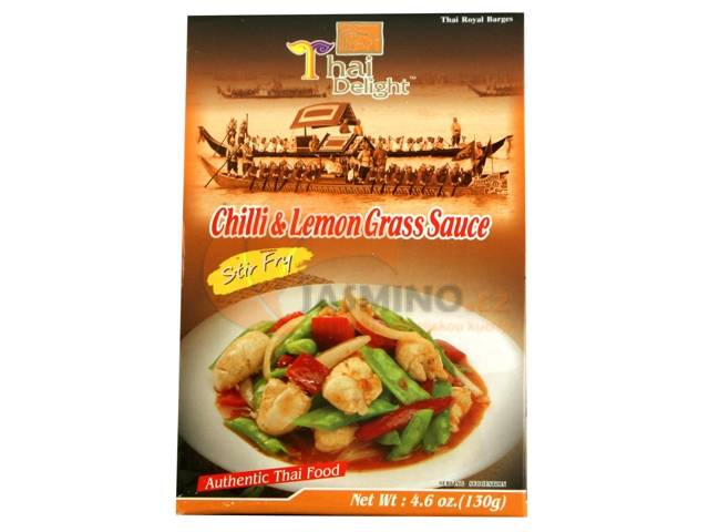 Obrázek k výrobku 4953 - THAI-DELIGHT omáčka z chilli papriky a citronové trávy 130g