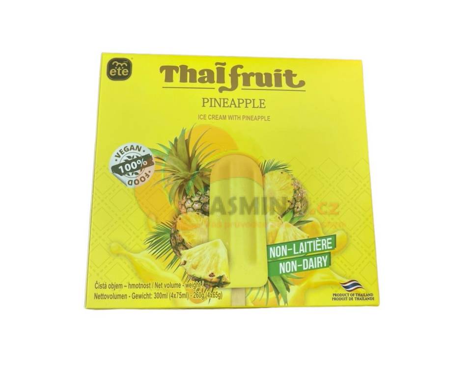 Obrázek k výrobku 7260 - THAI FRUIT Ananová zmrzlina 260g