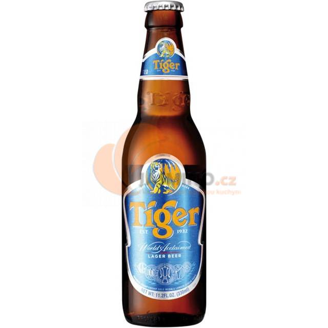 Obrázek k výrobku 2556 - TIGER Singapurské pivo láhev 4,8 % 330ml