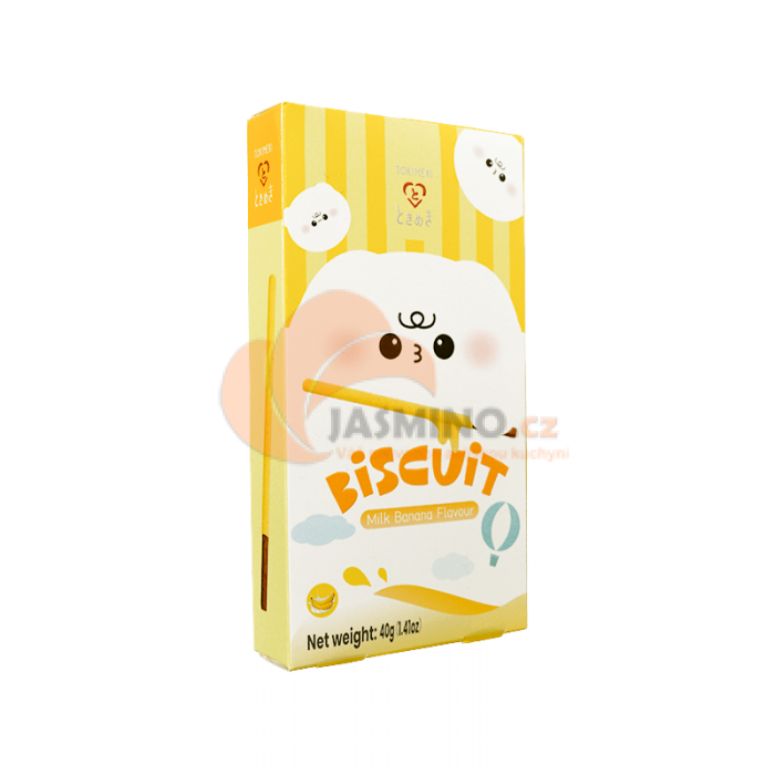 Obrázek k výrobku 7282 - TOKIMEKI Pocky Sušenka tyčinka s příchutí mléčný banán 40g
