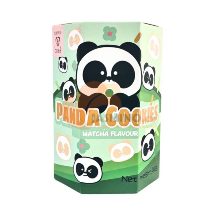Obrázek k výrobku 7316 - TOKIMEKI Sušenky Panda příchuti matcha 40g