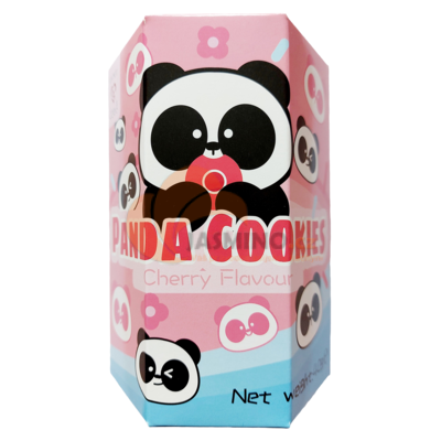 Obrázek k výrobku 7317 - TOKIMEKI Sušenky Panda příchuti třešeň 40g