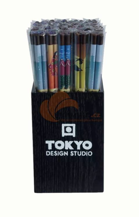 Obrázek k výrobku 7774 - TOKYO DESIGN Hůlky Assorted design 1pár