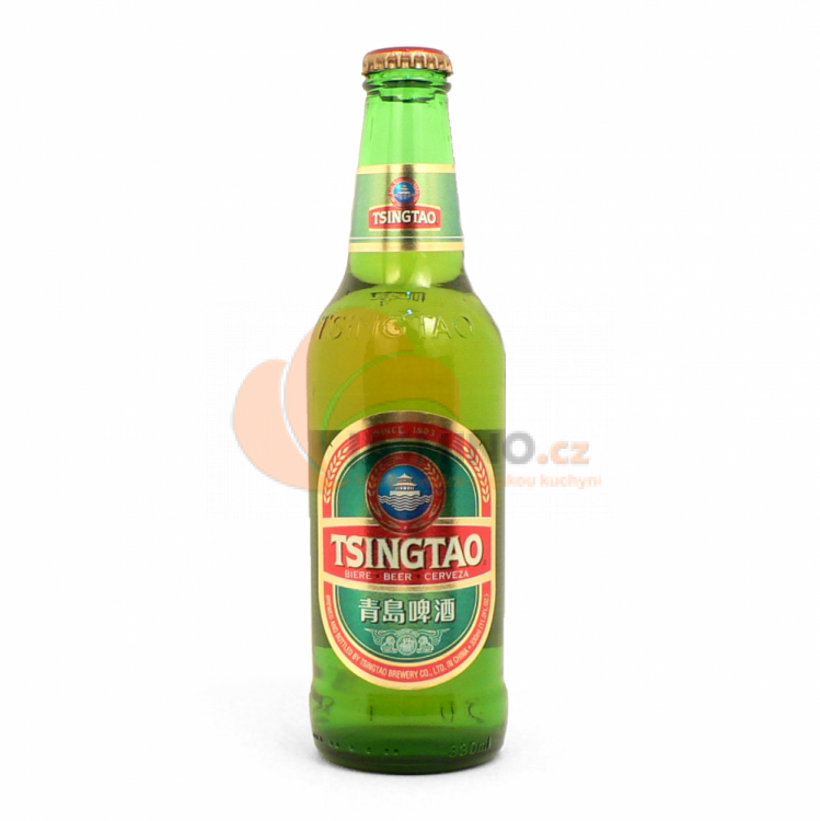 Obrázek k výrobku 2555 - TSINGTAO čínské pivo 4,7% láhev 330ml
