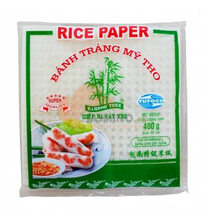 Obrázek k výrobku 3781 - TUFOCO rýžové papíry čtvercové 340g