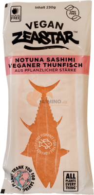 Obrázek k výrobku 7436 - VEGAN ZEASTAR Mraz.Veganský tuňák vyrobený z rostlinného škrobu 230g