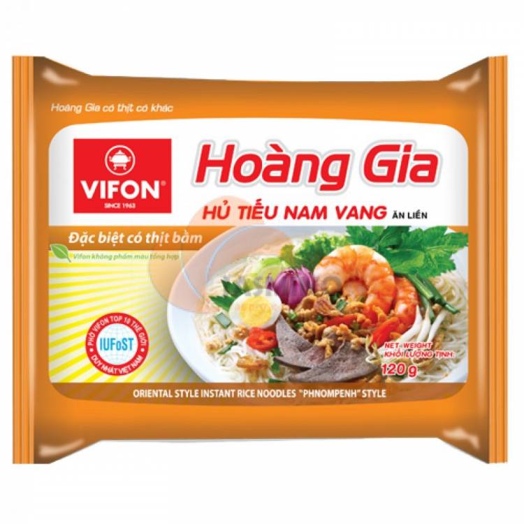 Obrázek k výrobku 2415 - VIFON HOANG GIA instant. nudlová polévka houbová hu tieu 120g