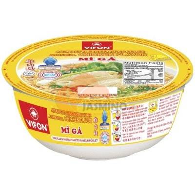 Obrázek k výrobku 6177 - VIFON instant. nudlová polévka kuřecí "mi" v misce 85g