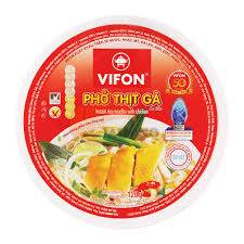 Obrázek k výrobku 2419 - VIFON instant. nudlová polévka kuřecí pho v misce 120g