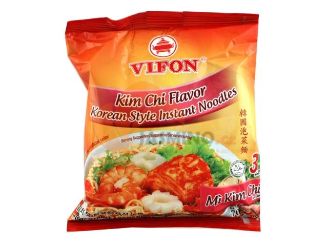 Obrázek k výrobku 4554 - VIFON instantní nudle Kim Chi 70g