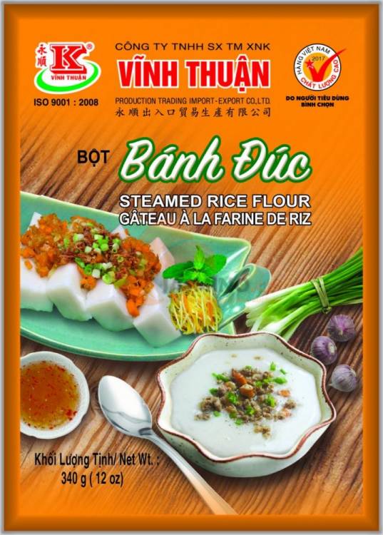 Obrázek k výrobku 3184 - VINH THUAN mouka na Banh Duc koláč 400g