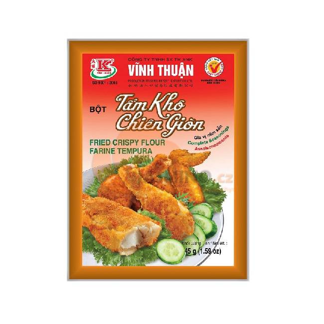 Obrázek k výrobku 4195 - VINH THUAN tempura na kuřecí maso 45g