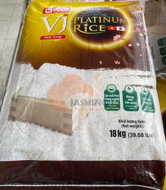 Obrázek k výrobku 6560 - VJ PEARL RICE Jasmínová rýže 18kg