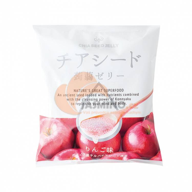 Obrázek k výrobku 3471 - WAKASHO CHIASEEDJELLY Jablečná želatina a chia 165g
