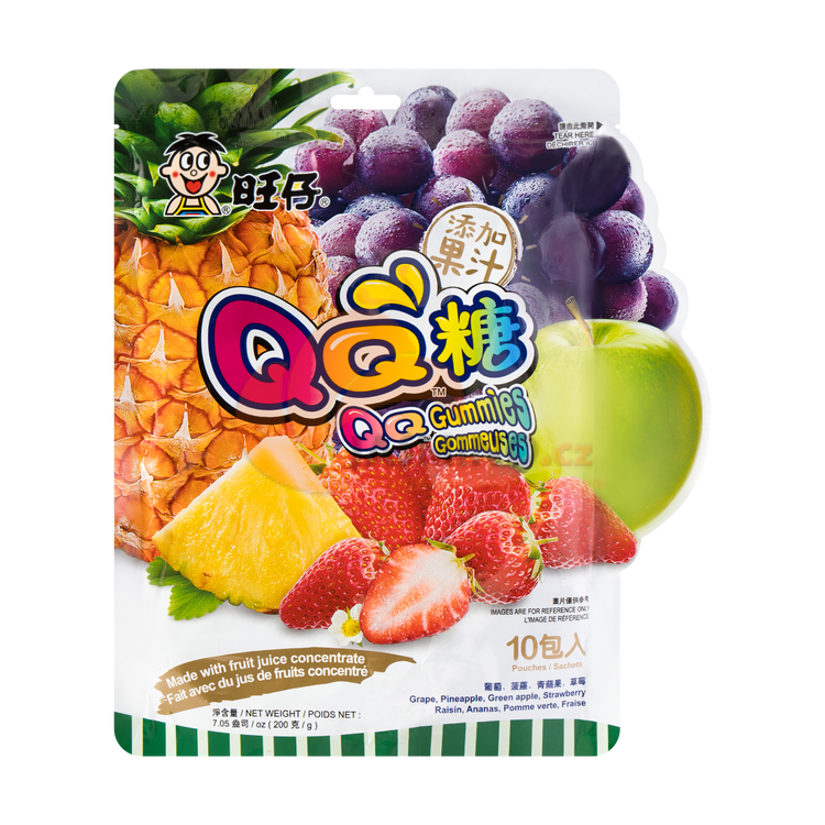 Obrázek k výrobku 5809 - WANT WANT Gummy Bónbon příchutí smíšené 200g