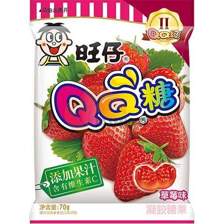 Obrázek k výrobku 7711 - WANTWANT Gummy jahoda 70g