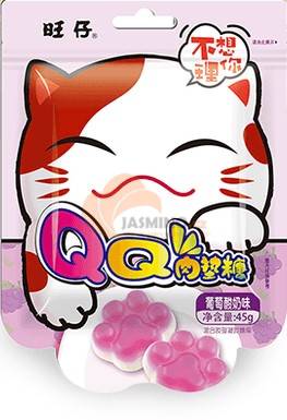 Obrázek k výrobku 3398 - WANTWANT Hroznový jogurt jemný bonbon Cat