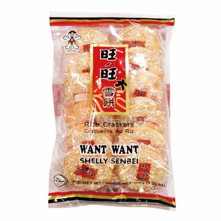 Obrázek k výrobku 2018 - WANTWANT Rýžové sušené sladké 150g