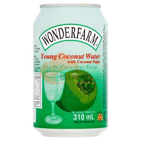Obrázek k výrobku 2843 - WONDERFARM nápoj z kokosu 310ml