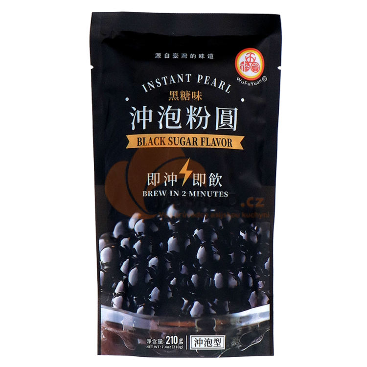 Obrázek k výrobku 6280 - WU FU YUAN Černé tapioky z hněd. cukru 2´ 250g