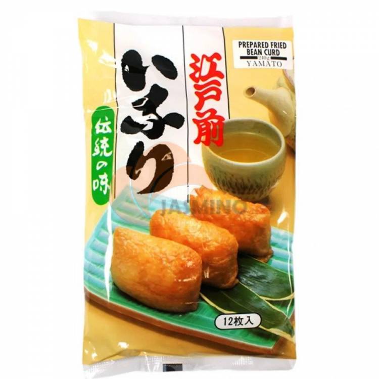 Obrázek k výrobku 4046 - YAMATO smažené tofu tvaroh na sushi Inari Pouch 240g