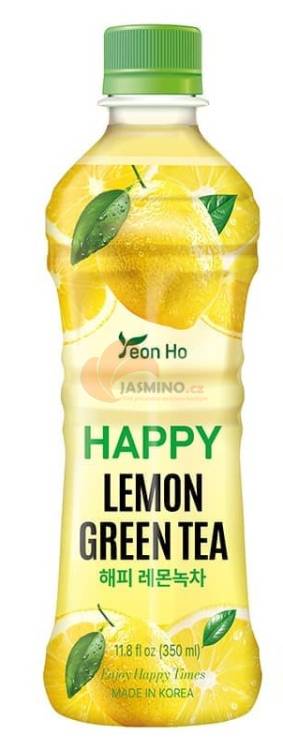 Obrázek k výrobku 7655 - YEONHO HAPPY Zelený čaj s příchutí citronu 350ml
