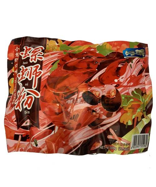 Obrázek k výrobku 3387 - YUMEI instantní nudlové polévku šnečí maso+krevety 300g