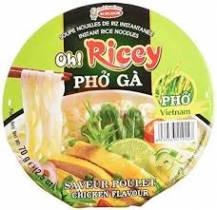 Obrázek k výrobku 2420 - ACE Oh!Ricey instant. nudlová polévka kuřecí pho v misce 70g