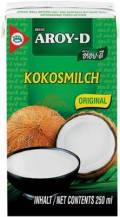 Obrázek k výrobku 4578 - AROY-D kokosové mléko krémové 250ml