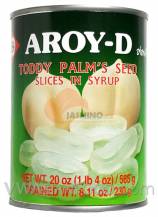 Obrázek k výrobku 5230 - AROY-D Plátky palmových semen v sirupu 565g