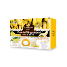 Obrázek k výrobku 6359 - BAMBOO HOUSE Mochi dvojitá náplň banán 180g