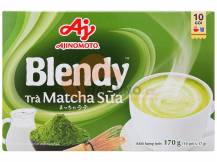 Obrázek k výrobku 5284 - BLENDY Instantní mleční čaj matcha Blendy 170g