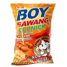 Obrázek k výrobku 7343 - BOY BAWANG Pražená kukuřice s příchutí chilli sýr 80g