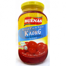 Obrázek k výrobku 5270 - BUENAS Pamlový seminky červený (Kaong) ve skle 340g