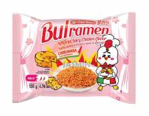 Obrázek k výrobku 7352 - BULLRAMEN Inst. nudle kuřecí pálivé Carbonara 135g