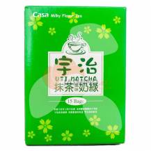 Obrázek k výrobku 5507 - CASA UJI Matcha mlečný čaj 375g