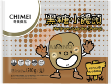 Obrázek k výrobku 6683 - CHIMEI Mini hnědá cukrová buchta, Mantou, bez náplně 240g