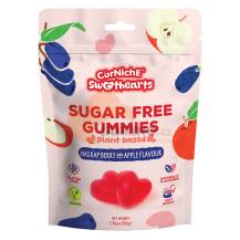 Obrázek k výrobku 7837 - CORNICHE SWEETHEARTS Želé bonbóny bez cukru s lborůvky a jablkem 50g