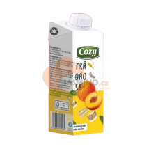 Obrázek k výrobku 3484 - COZY čaj s příchutí citronové trávy a broskve 225ml
