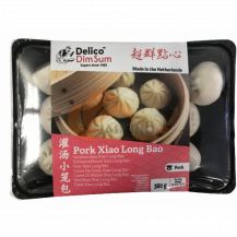 Obrázek k výrobku 2740 - DELICO mraž. plněné knedlíčky vepřové Xiao Long Bao 360g