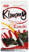 Obrázek k výrobku 2350 - DONGWON Kimmy mořské řasy na snackování s příchutí kimchi 2,7g