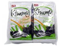 Obrázek k výrobku 6890 - DONGWON Kimmy snack mořské řasy - wasabi 8x2,7g