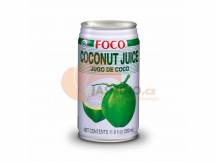 Obrázek k výrobku 5250 - FOCO džus z mladého kokosu v plechovce 350ml