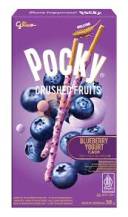 Obrázek k výrobku 7468 - GLICO Pocky drcené ovoce borůvkový jogurt 38g